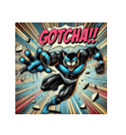 最強ネコ、覚醒ッ！！（個別スタンプ：19）