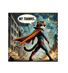 最強ネコ、覚醒ッ！！（個別スタンプ：21）