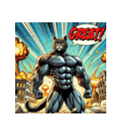 最強ネコ、覚醒ッ！！（個別スタンプ：29）