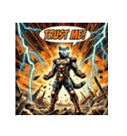 最強ネコ、覚醒ッ！！（個別スタンプ：35）