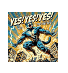 最強ネコ、覚醒ッ！！（個別スタンプ：38）