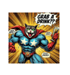 最強ネコ、覚醒ッ！！（個別スタンプ：39）