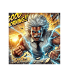 最強アインシュタイン！！【アメコミ風】（個別スタンプ：22）