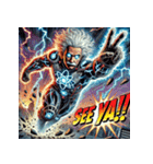 最強アインシュタイン！！【アメコミ風】（個別スタンプ：27）