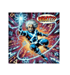 最強アインシュタイン！！【アメコミ風】（個別スタンプ：28）