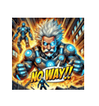 最強アインシュタイン！！【アメコミ風】（個別スタンプ：29）