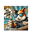 最強ハムスター：覚醒の怒涛（個別スタンプ：2）