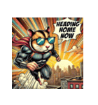 最強ハムスター：覚醒の怒涛（個別スタンプ：8）