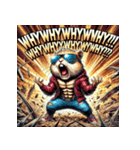 最強ハムスター：覚醒の怒涛（個別スタンプ：9）