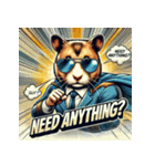 最強ハムスター：覚醒の怒涛（個別スタンプ：14）