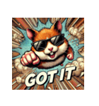 最強ハムスター：覚醒の怒涛（個別スタンプ：15）