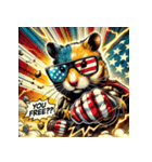 最強ハムスター：覚醒の怒涛（個別スタンプ：18）