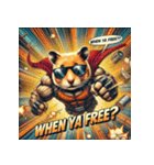 最強ハムスター：覚醒の怒涛（個別スタンプ：20）