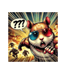 最強ハムスター：覚醒の怒涛（個別スタンプ：22）