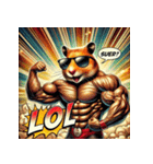 最強ハムスター：覚醒の怒涛（個別スタンプ：23）