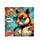 最強ハムスター：覚醒の怒涛（個別スタンプ：28）