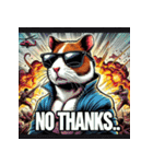 最強ハムスター：覚醒の怒涛（個別スタンプ：32）