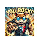 最強ハムスター：覚醒の怒涛（個別スタンプ：37）