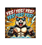 最強ハムスター：覚醒の怒涛（個別スタンプ：40）