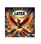 不死鳥、降臨（個別スタンプ：6）