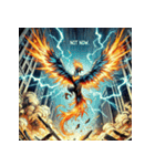 不死鳥、降臨（個別スタンプ：7）