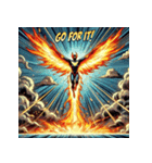 不死鳥、降臨（個別スタンプ：14）