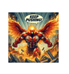 不死鳥、降臨（個別スタンプ：21）