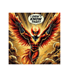 不死鳥、降臨（個別スタンプ：26）