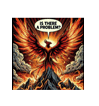 不死鳥、降臨（個別スタンプ：28）