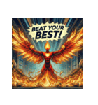 不死鳥、降臨（個別スタンプ：35）