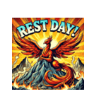 不死鳥、降臨（個別スタンプ：37）