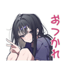 陰キャ女子の冬★もやもや編（個別スタンプ：11）