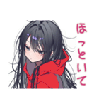 陰キャ女子の冬★もやもや編（個別スタンプ：36）