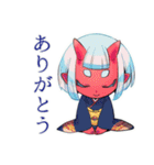 鬼娘の日常★一年中使えるスタンプ（個別スタンプ：10）