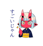 鬼娘の日常★一年中使えるスタンプ（個別スタンプ：24）