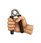 握力を鍛える人（個別スタンプ：6）