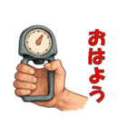 握力を鍛える人（個別スタンプ：30）