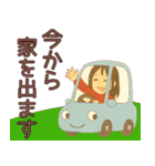 【冬】毎日使えるかわいい女の子スタンプ（個別スタンプ：11）