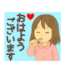 【冬】毎日使えるかわいい女の子スタンプ（個別スタンプ：29）