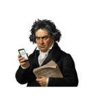 ベートーベン 作曲 バロック 音楽（個別スタンプ：4）