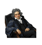 ベートーベン 作曲 バロック 音楽（個別スタンプ：5）