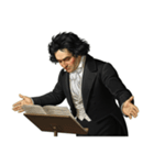 ベートーベン 作曲 バロック 音楽（個別スタンプ：15）