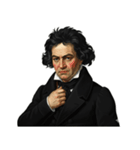 ベートーベン 作曲 バロック 音楽（個別スタンプ：17）