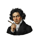 ベートーベン 作曲 バロック 音楽（個別スタンプ：18）