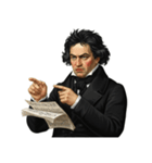 ベートーベン 作曲 バロック 音楽（個別スタンプ：19）