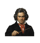 ベートーベン 作曲 バロック 音楽（個別スタンプ：20）