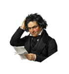 ベートーベン 作曲 バロック 音楽（個別スタンプ：21）