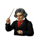 ベートーベン 作曲 バロック 音楽（個別スタンプ：23）