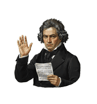 ベートーベン 作曲 バロック 音楽（個別スタンプ：24）