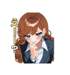 キレイなお姉さん、働きます♡（個別スタンプ：29）